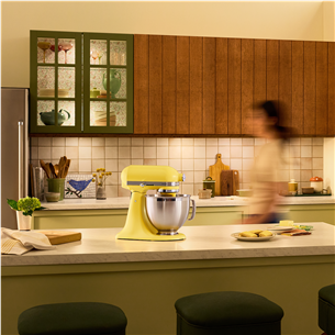 Virtuvinis kombainas KitchenAid Artisan "Color of the year 2025 - Butter", 4.7 L / 2.8 L, 300 W, geltonas