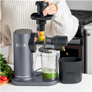 Ninja NeverClog, 150 W, grey - Cold Press Juicer