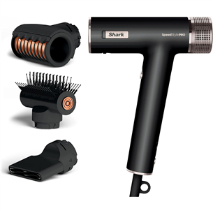 Shark SpeedStyle Pro 3-in-1, 1750 W, black - Hair dryer HD731EU