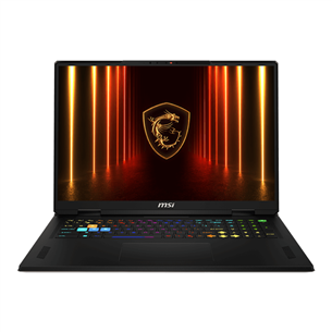 Nešiojamas kompiuteris MSI Vector A18 HX, 18'', QHD+, 240 Hz, Ryzen 9, 32 GB, 1 TB, RTX 5070 Ti, ENG, pilkas VCRA18HX-A9WHG-017NL