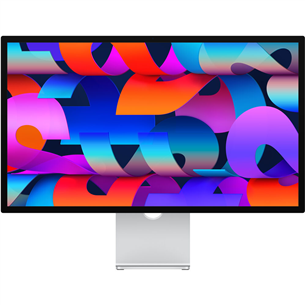 Apple Studio Display,  27", 5K, LED IPS, standard glass, tilt adjustable stand, silver - Monitor MYJG3Z/A