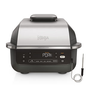 Ninja 5-in-1, 1760 W, black/silver - Grill & Air Fryer EG351EU