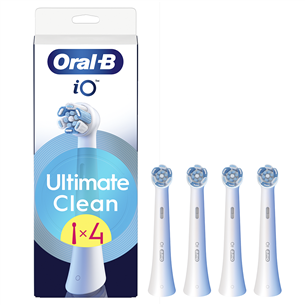 Dantų šepetėlių antgaliai Braun Oral-B UltimateClean, 4 vnt., balti