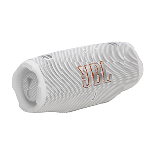 JBL Charge 6, white - Portable Wireless Speaker