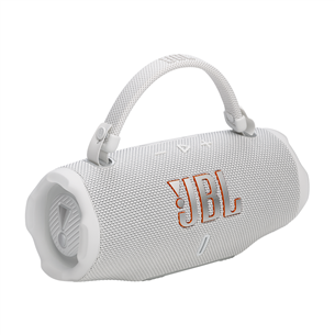 JBL Charge 6, white - Portable Wireless Speaker