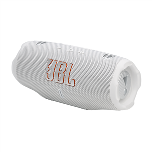 JBL Charge 6, white - Portable Wireless Speaker