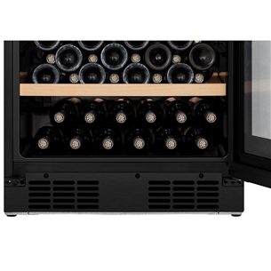 Hisense, 108 bottles, height 127 cm, black - Wine cooler