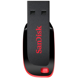 SanDisk Cruzer Blade, USB-A, 32 ГБ, черный - Флеш-накопитель